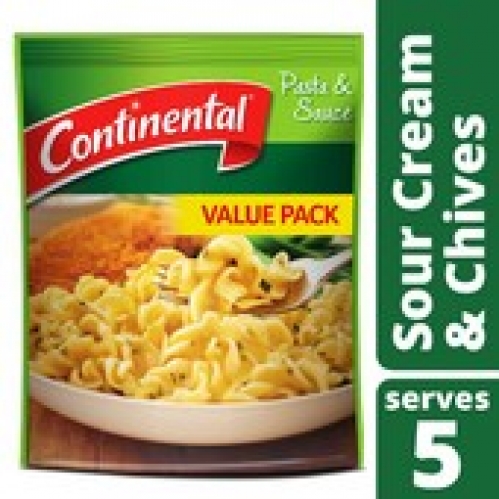 Continental Sour Cream & Chives Pasta & Sauce Serves 5 145g