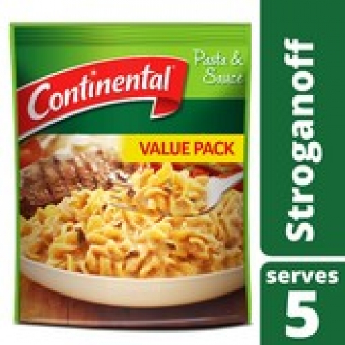 Continental Stroganoff Pasta & Sauce Serves 5 150g