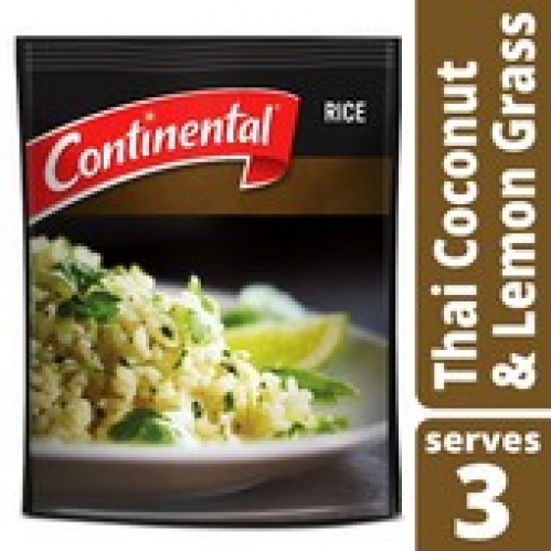 Continental Thai Coconut & Lemongrass Rice Serves 3 115g