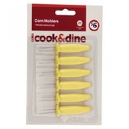 Cook & Dine Corn Holders 6 pack