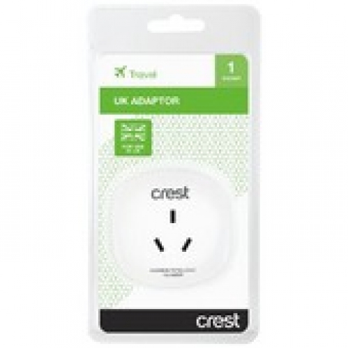 Crest UK Travel Adaptor