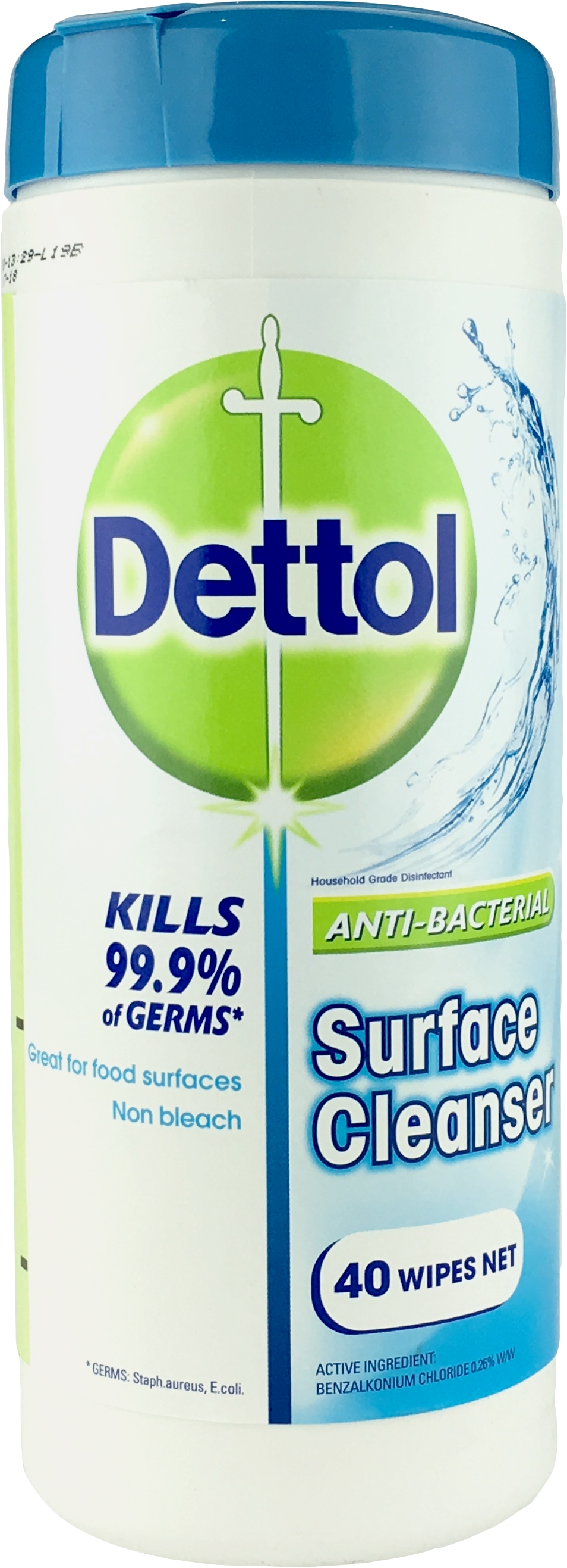 Dettol Surface Cleanser Wipes 40 pack