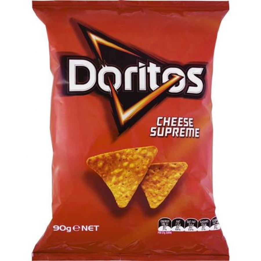 Doritos Corn Chips Cheese Supreme 90g