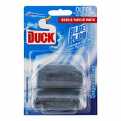 Duck Flush Blue Plus Toilet Cleaner Refill 80g