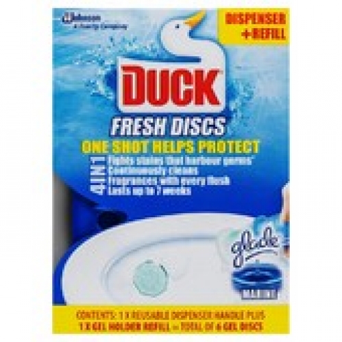 Duck Marine Fresh Discs Toilet Rim Block Cleaner 36mL