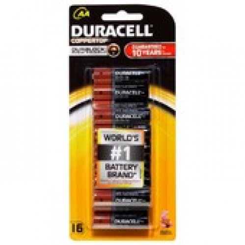 Duracell Coppertop Alkaline AA Batteries 16 pack