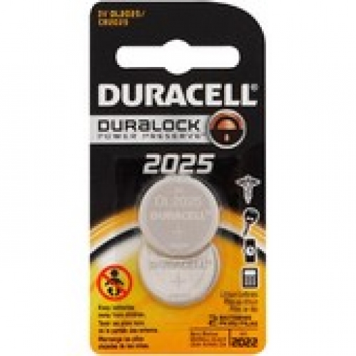 Duracell Lithium Security 3V 2025 Batteries 2 pack