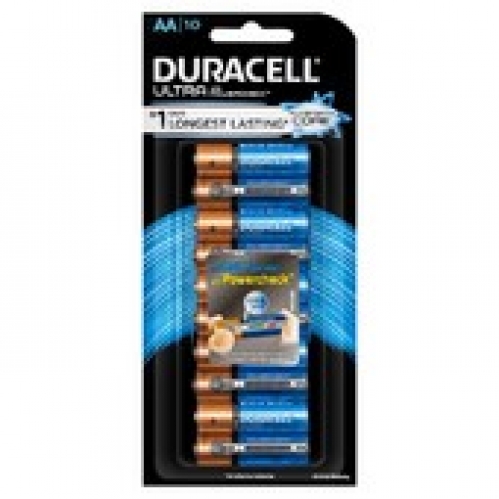 Duracell Ultra Alkaline AA Batteries 10 pack