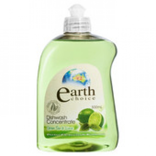 Earth Choice Green Tea & Lime Dishwashing Liquid Concentrate 500mL
