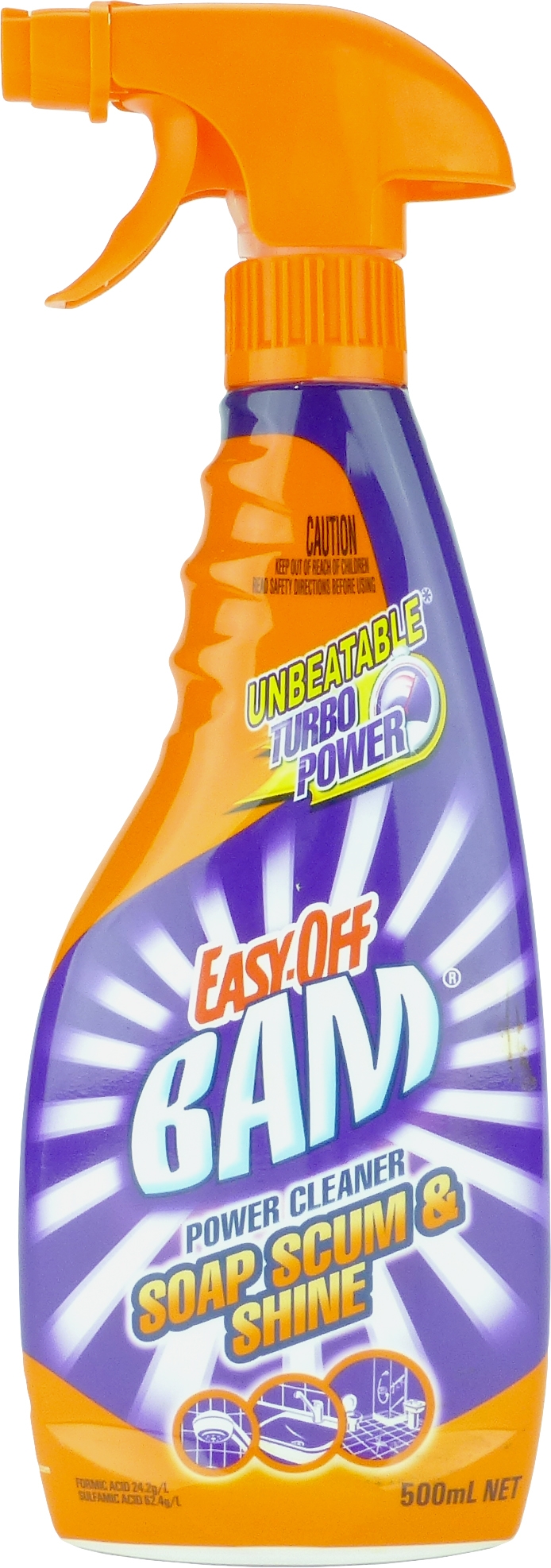 Easy Off Bam Power Grime & Soap Scum Cleaner 500mL