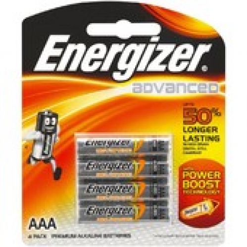 Energizer Advanced Batteries AAA 4 pack