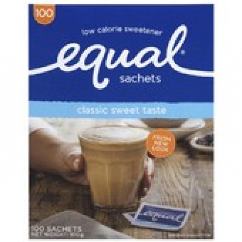 Equal Sweetener Sachets 100 pack