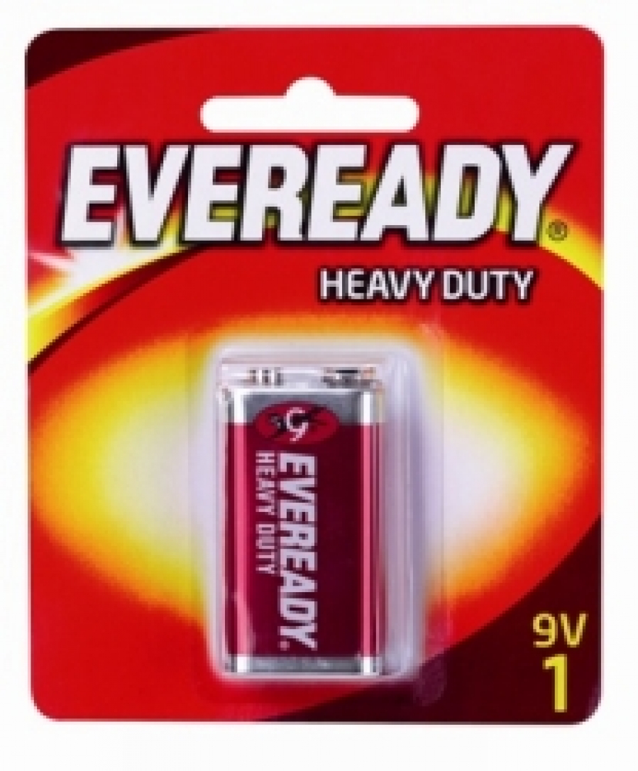 Eveready Red Heavy Duty 9V 1 pack