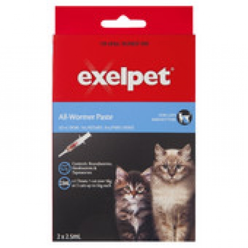 Exelpet All Wormer Paste For Cats 5mL
