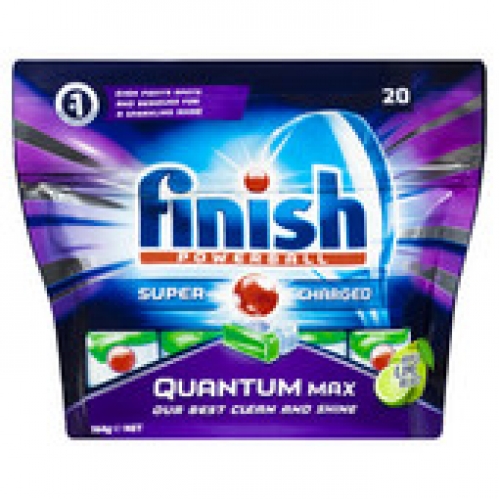 Finish Quantum Apple & Lime Dishwashing Tablets 20 pack