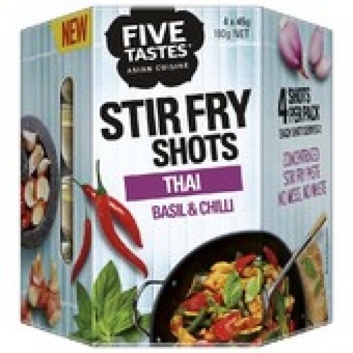 Five Tastes Basil And Chilli Stir Fry 180g