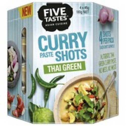 Five Tastes Shots Green Curry 180g