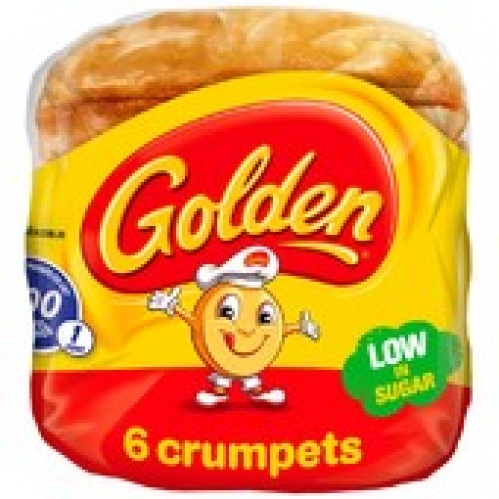Golden Original Crumpets 6 pack