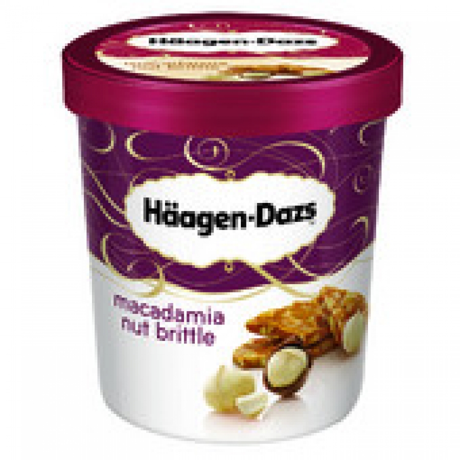 Haagen Dazs Macadamia Nut Ice Cream 457mL
