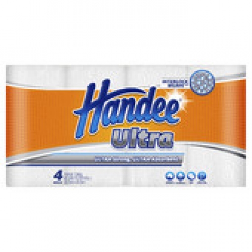 Handee Ultra White Paper Towels 4 pack