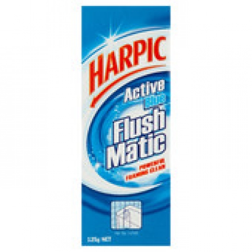 Harpic Flushmatic Active Blue Toilet Cistern System Cleaner 125g