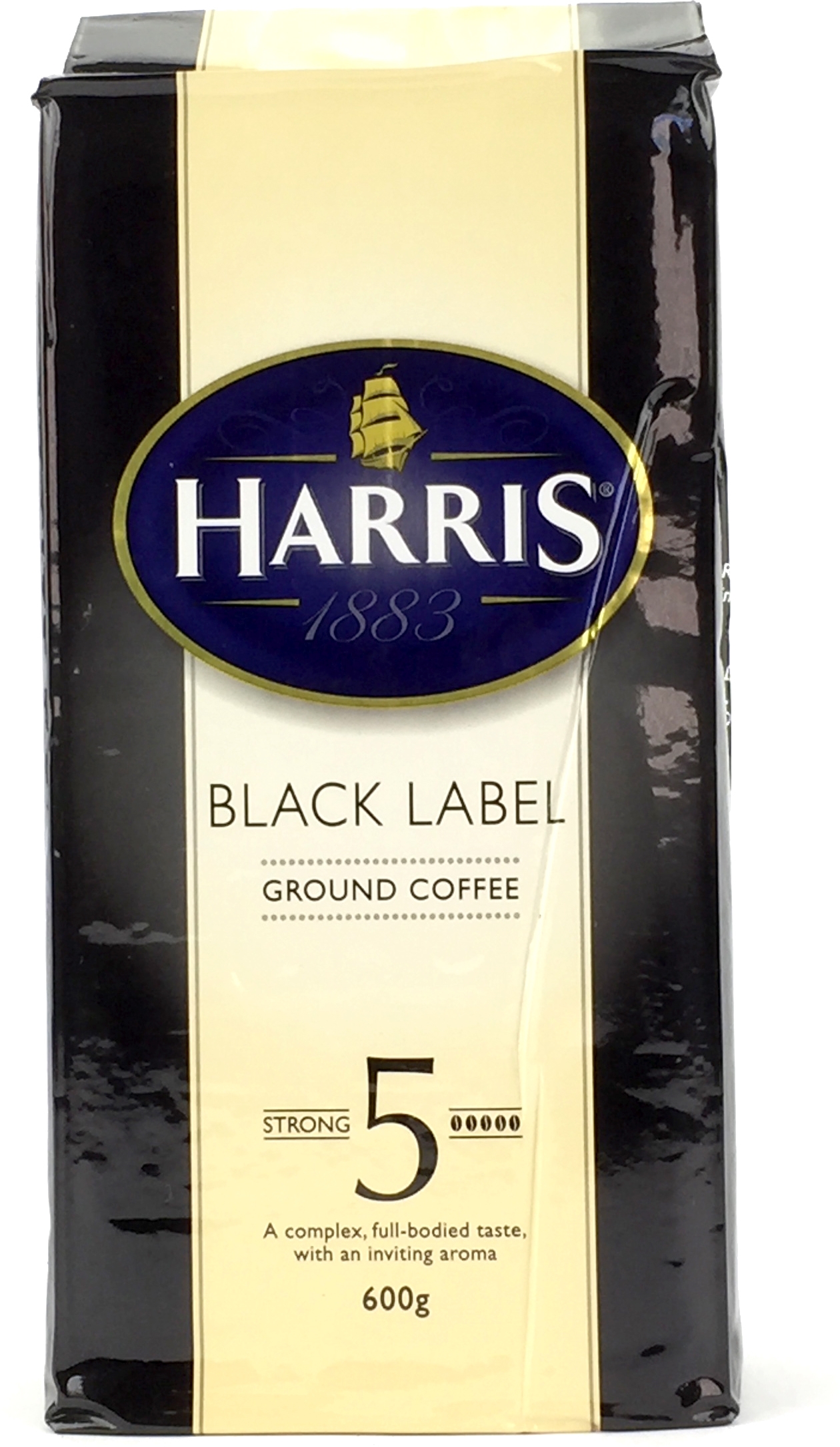 Harris Premium Black Label Ground Coffee 600g