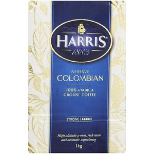 Harris Reserve Colombian Ground Coffee 1kg