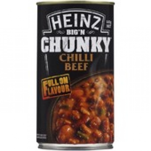 Heinz Big N Chunky Chilli Beef Soup Can 520g