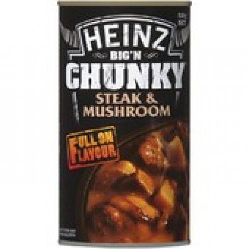 Heinz Big N Chunky Steak & Mushroom Soup Can 535g