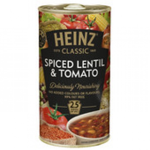 Heinz Classic Lentil & Tomato Soup Can 535g