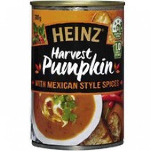 Heinz Harvest Pumpkin Canned Soup with Mexican Style Spices 300g
