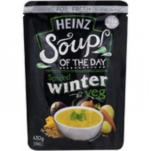 Heinz Soup Of The Day Spiced Winter Vegetable Soup Pouch 430g