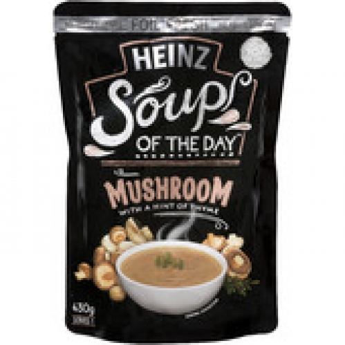 Heinz Soup of The Day Mushroom with a Hint of Thyme Pouch 430g