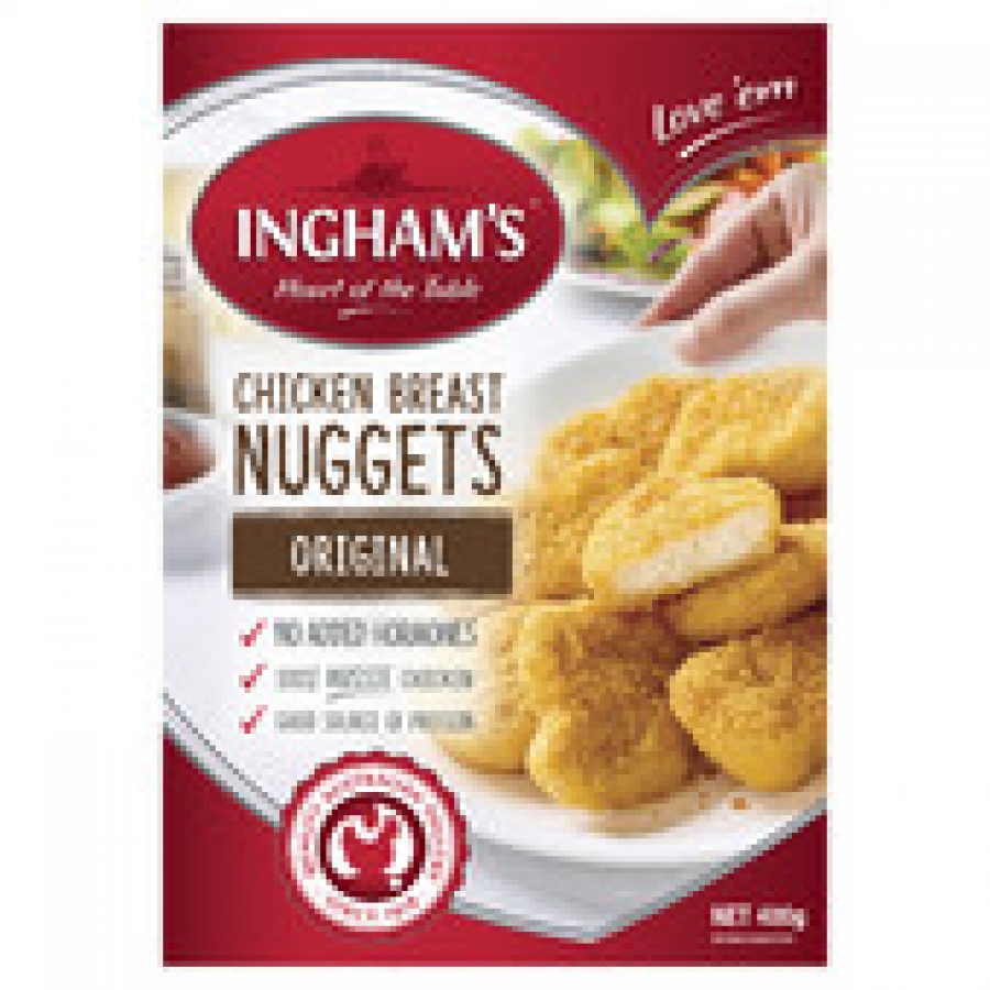 Ingham's Frozen Crumbed Chicken Nuggets 400g
