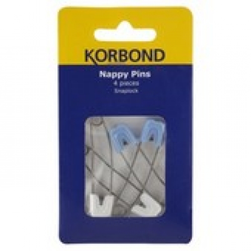 Korbond Nappy Pins 1 pack