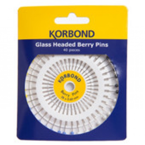 Korbond Plastic Tipped Berry Pins 1 pack