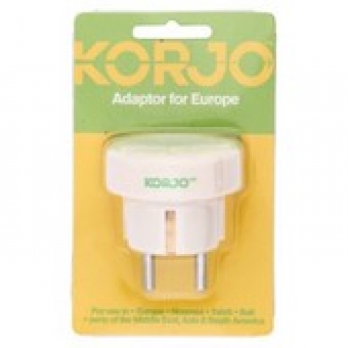 Korjo Single EU Adaptor