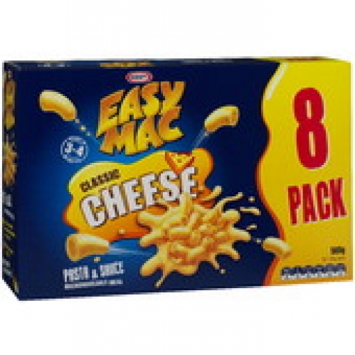 Kraft Easy Mac Cheese Microwaveable Macaroni Snack 8 pack 560g