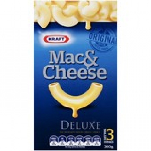 Kraft Macaroni Cheese Pasta & Sauce Deluxe Dinner 380g