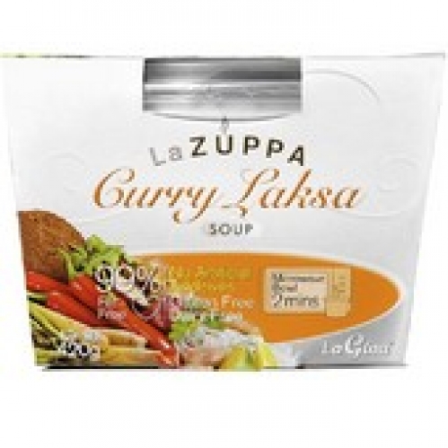 La Zuppa Curry Laksa Microwave Soup Bowl 420g
