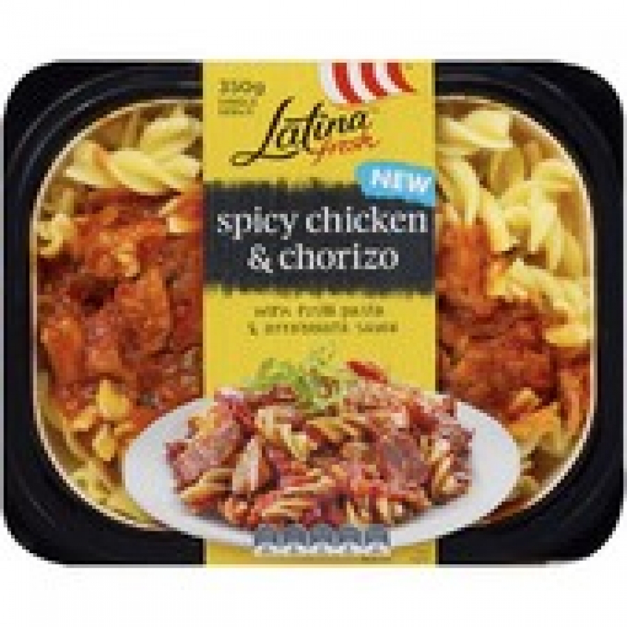Latina Spicy Chicken & Chorizo Fusilli 350g