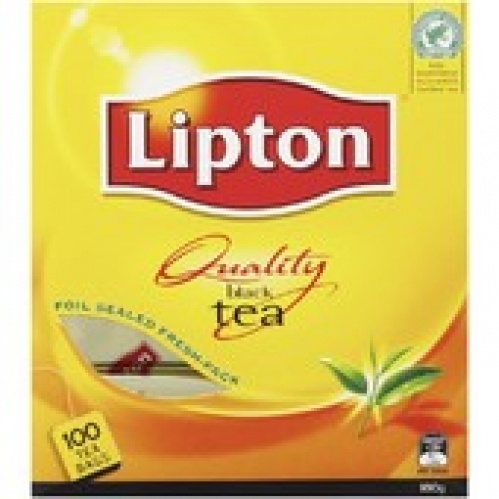 Lipton Black Tea Bags 100 pack 180g