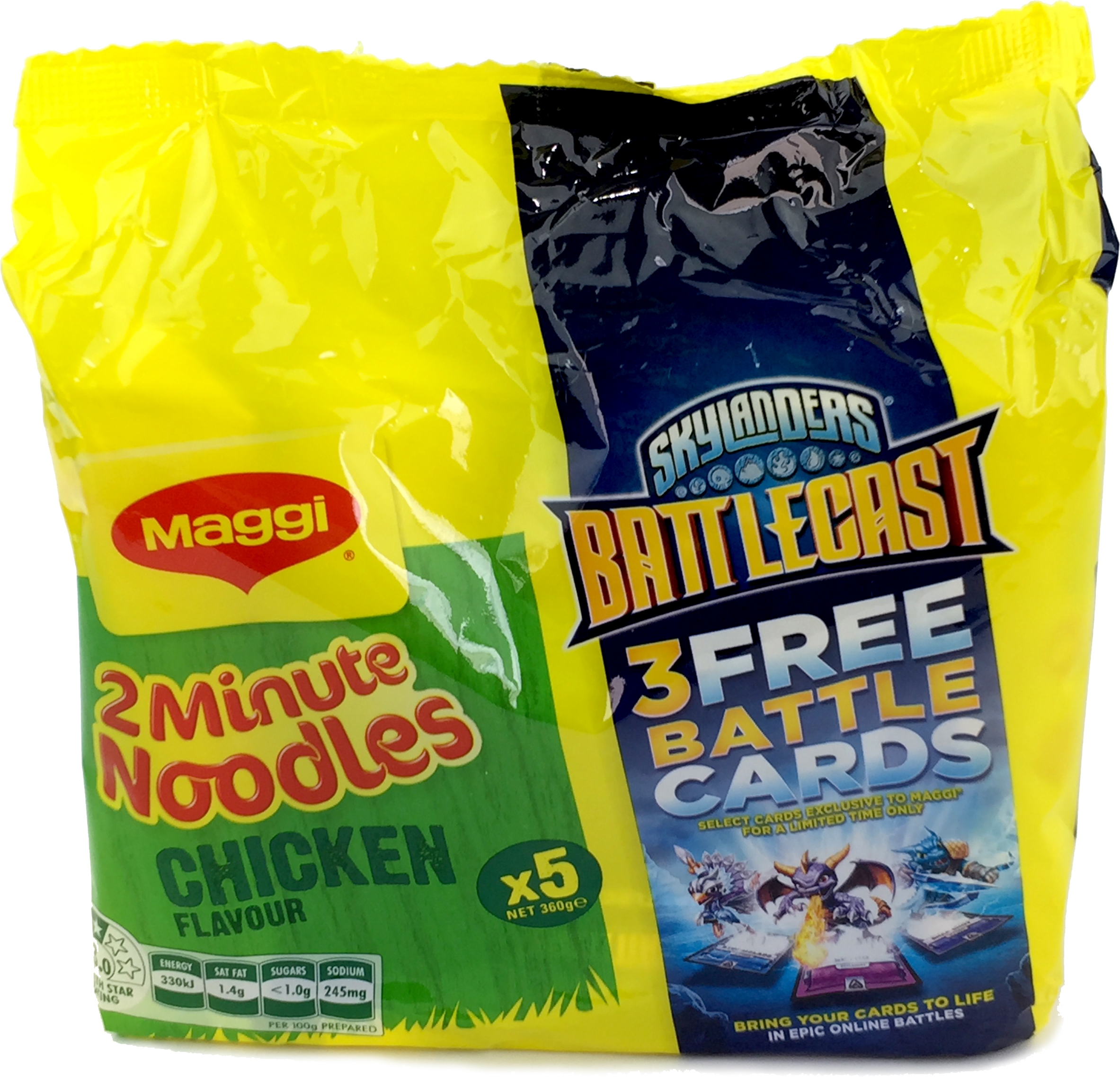 Maggi Chicken 2 Minute Noodles 5 pack 360g