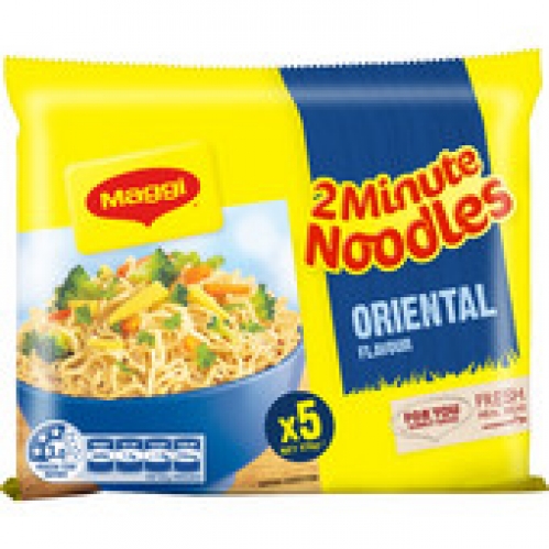 Maggi Oriental 2 Minute Noodles 5 pack 370g