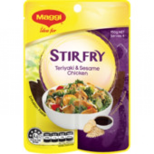 Maggi Stirfry Creations Teriyaki & Sesame Chicken Stir Fry Sauce 150g