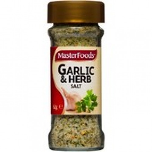 MasterFoods Garlic & Herb Salt 62g