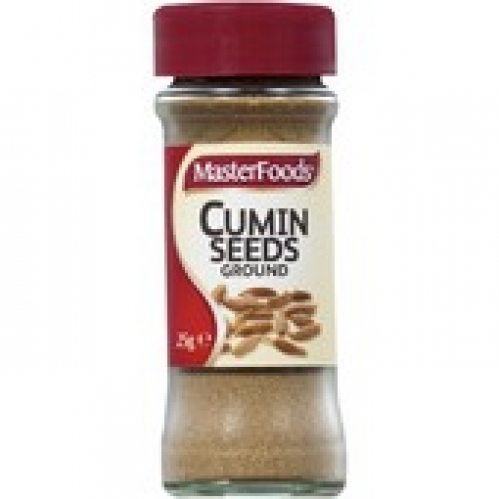 MasterFoods Ground Cumin Seeds 25g