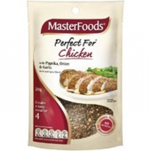 MasterFoods Perfect For Chicken Paprika Onion and Garlic Seasoning 20g