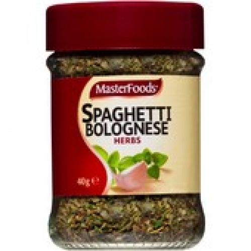 MasterFoods Spaghetti Bolognaise Herbs 40g