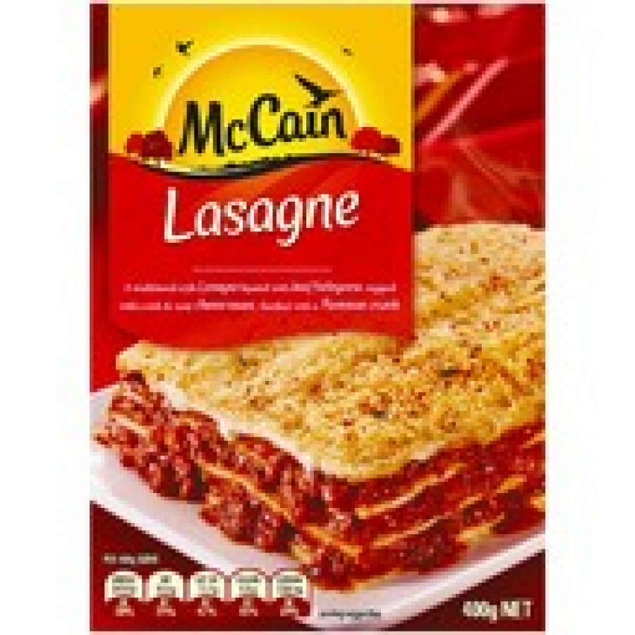 McCain Red Box Lasagne Frozen Meal 400g